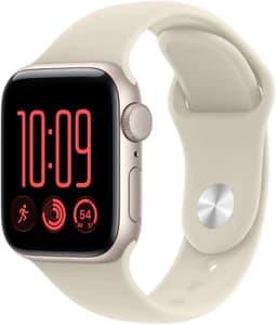 Apple Watch SE (3nd generation) OLED 40 mm Digitaal 324 x 394 Pixels Touchscreen Beige Wifi GPS — thumbnail 4