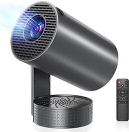 Mini Beamer Draagbaar - 4K Resolutie - 60 Watt Lichtbron - Zwart - Voor Thuisbioscoop En Reizen — thumbnail 1