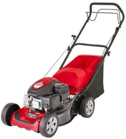 Grasmaaier Zelfrijdend - 41 cm Snijbreedte - Benzine Motor - 60 Liter Grasopvangbak - Stalen Chassis - Voor Kleine Tot Middelgrote Tuinen — thumbnail 3