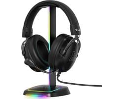 RGB Headset Houder met LED Verlichting - Koptelefoon Standaard met Kleurkeuze voor Gaming Bureau