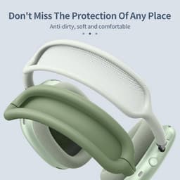 Siliconen Hoes voor AirPods Max Hoofdtelefoons - Anti-kras Oorschelpen en Hoofdband Bescherming — thumbnail 4