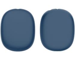 Shieldcase Koptelefoon bescherming geschikt voor Airpods Max 1/2 - Cover bescherming - Comfortabel - Beschermend - Stijlvol - Donkerblauw