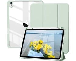 Transparante Hoes voor iPad 10e en 11e Generatie 11 inch/10,9 inch met Schokbestendige Achterkant en Auto Slaap/Waakfunctie