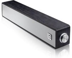 Bedrade PC Soundbar met USB Stroomvoorziening en Volumeregeling - Compacte Mini Speaker voor Laptop en Desktop
