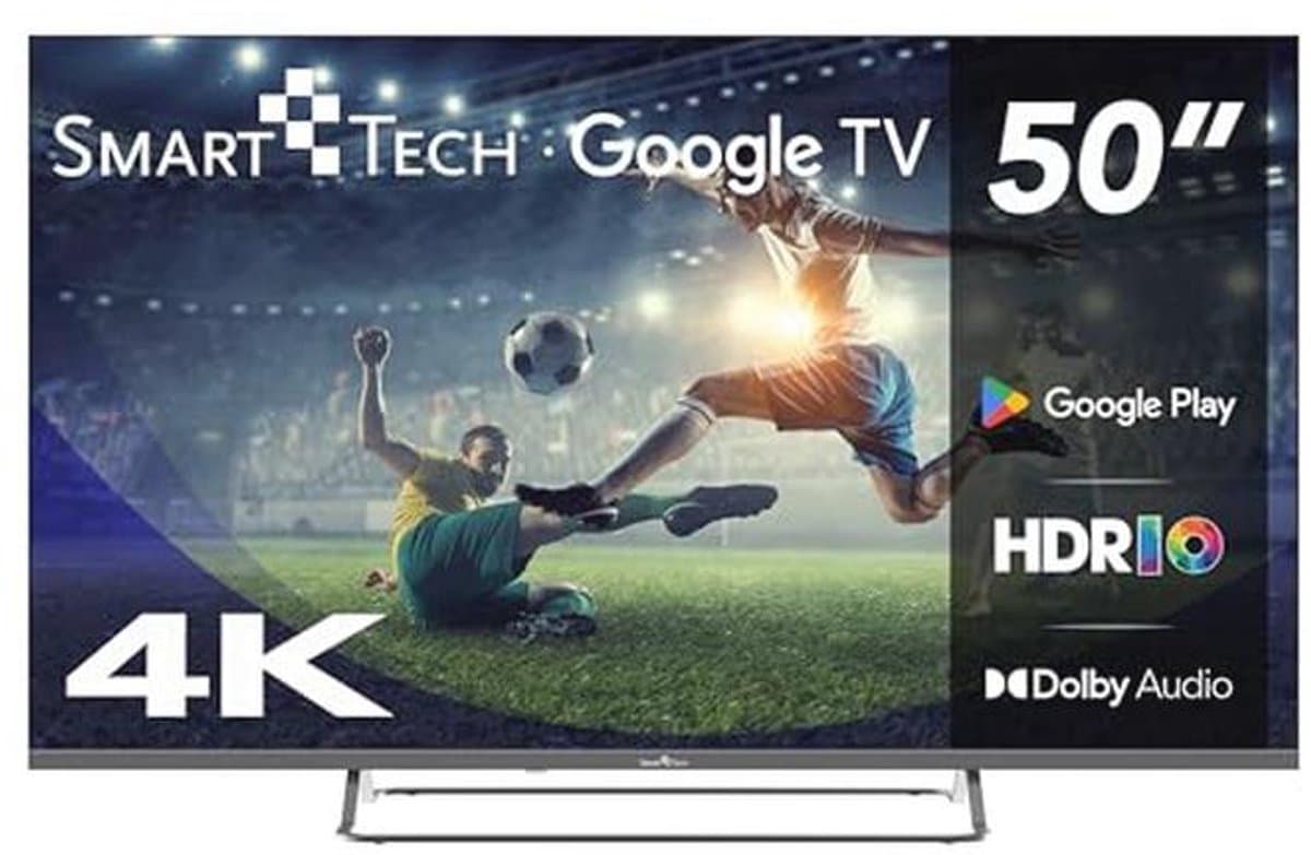 4K UHD TV 50 inch met Google TV en Dolby Audio — afbeelding 1