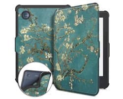 Hoes voor 6 inch E-reader met Bloem Motief