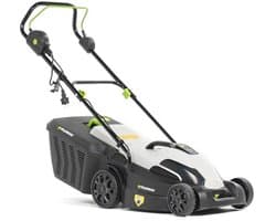 Elektrische Grasmaaier 2-in-1 1600 W met 38 cm Snijbreedte en 45 L Grasopvangbak voor Tuinen tot 500 m²