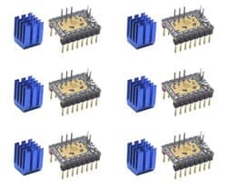 Step-motordriver 2,8 A voor 3D-printer (6 stuks) - Verbeterde prestaties en minder stapverlies