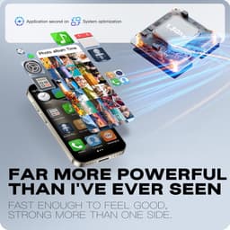 Compacte 3G Smartphone met Android 9.0 - 3.0 Inch Scherm, 2GB/16GB, Gezichtsherkenning - Zwart — thumbnail 4