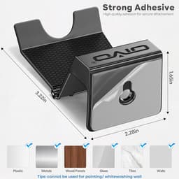 Universele Opvouwbare Wandhouder voor Headset en Gaming Controllers (6 stuks) — thumbnail 4