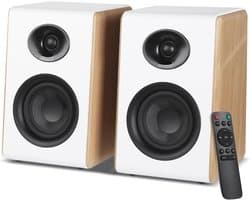 2.0 Actieve Plankluidspreker met 4 Inch Woofer, Bluetooth 5.3, HDMI ARC, en Optische Aansluiting