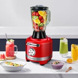 10-in-1 Electric Food Processor - 1000 W - Multifunctional Chopper - 1.5 L Glass Mixer - 3 L Bowl voor Snijden - Hakken - Rasp - Mixen - Pureren - Deeg - 6 Presets - Voor Thuisgebruik — thumbnail 2