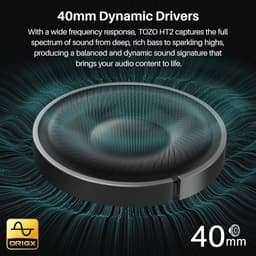 Draadloze hybride actieve ruisonderdrukkende hoofdtelefoon met 60 uur speeltijd en Hi-Res Audio — thumbnail 3