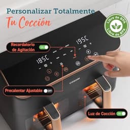 Dubbele Luchtfriteuse met 8,5 L Capaciteit en 8-in-1 Functie — thumbnail 2
