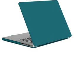 imoshion Laptop Cover - Geschikt voor MacBook Air 15 inch (2023) / Air 15 inch (2025) M4 chip / Air 15 inch (2026) M5 chip / Air 15 inch (2024) M3 chip - A2941/A3114/A3241/A3448 - Petrol Green