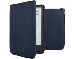 Ereader Hoes - Geschikt voor Pocketbook Touch Lux 5 - Donkerblauw