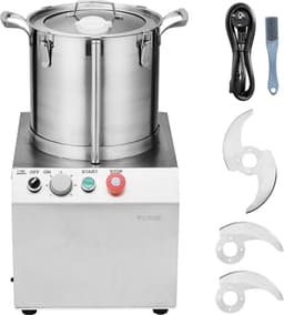 VEVOR Keukenmachine Groentenhakmolen Food Grade RVS Mixer 15L — thumbnail 1