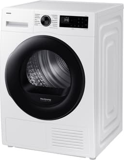 Samsung DV90DG52A0AE, Vrijstaand, Voorlader, Warmtepomp, Wit, Draaiknop, Glazen deur — thumbnail 5