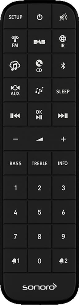 Sonoro Elite 2025 Internet Radio met CD-Speler - Mat Zwart — thumbnail 4