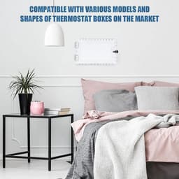 Vergrendelbare Thermostaat Beschermkast - Transparante Acryl Hoes met Combinatieslot — thumbnail 3