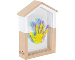 Mooie Handafdruk Set voor Kinderen, Familie en Baby – Inclusief 4 Kleuren Klei voor een Duurzaam Souvenir