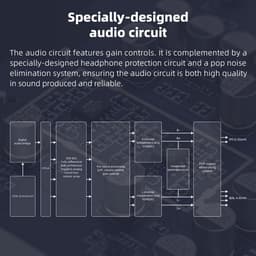 High-Fidelity R2R DAC en Hoofdtelefoonversterker met 1300mW Vermogen - Zilver — thumbnail 5