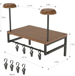 Helmhouder Wandmontagestandaard voor Motoraccessoires en Helmhanger — thumbnail 4