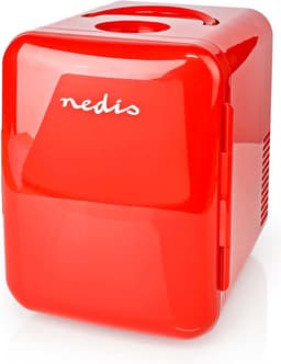 Nedis - Mini koelkast 6 l Rood — thumbnail 4