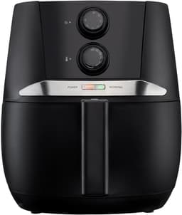 MEDION E20 L Airfryer (heteluchtfriteuse, 3,2 liter frituurmand, ca. 1400 watt, eenvoudige bediening, olievrij frituren, 30 min timer, oververhittingsbescherming, MD10711) zwart — thumbnail 6