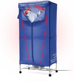 Draagbare Wasdroger - Capaciteit 15 kg - Blauw — thumbnail 5