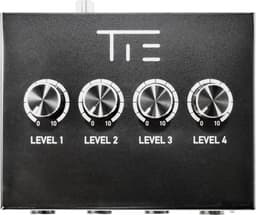 Tie Studio 4 Kanal Koptelefoonversterker Zwart — thumbnail 2