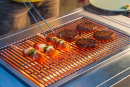 SUMM – CAVAS – Grijs – Staal – Infrarood – Barbecue – BBQ – Elektrische Grill – BBQ Grill - Stevig staal – Infrarood barbecue – Stijlvol — thumbnail 5