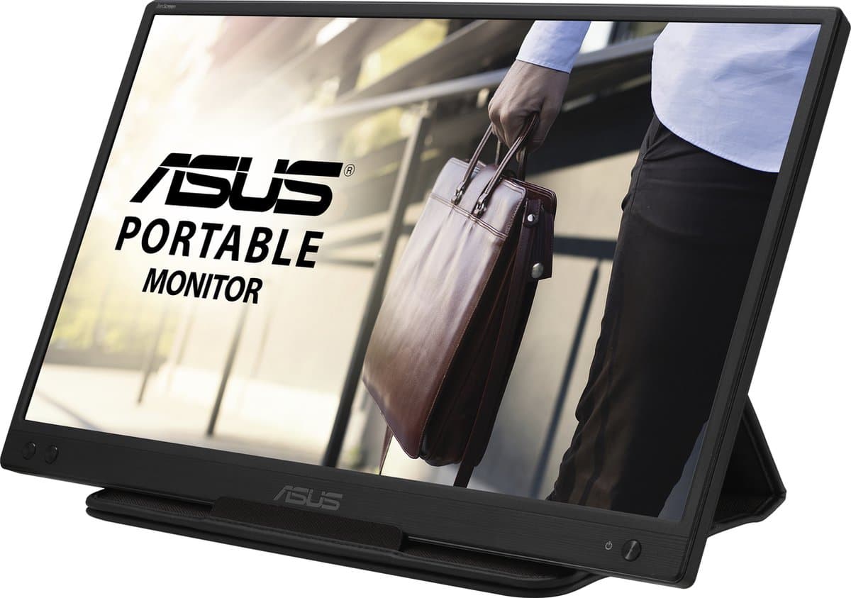 ASUS ZenScreen MB166C - Portable USB-C Monitor - Met Smartcover - 15.6 inch — afbeelding 1
