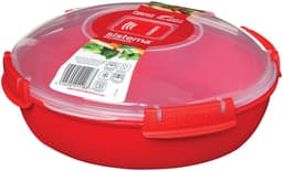 Solidchoice - Magnetron Bord 1,3 L in Rood voor Snelle Maaltijden — thumbnail 1