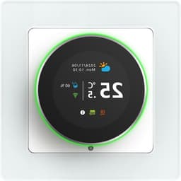Slimme thermostaat - Temperatuurregelaar - Verwarming regelen - WiFi bediening - 720 Watt - Wit — thumbnail 1