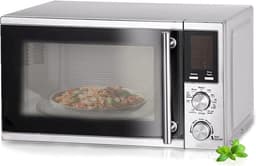 Digitale Magnetron - Oven met grill - Snelle maaltijden - 8 automatische programma's - 20 liter capaciteit - Zilver — thumbnail 5