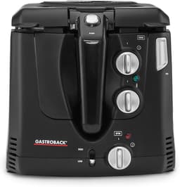 Mini Airfryer - Roterende Frituurmand - Gezond Frituren - Tot 60% Minder Vet - 2.5 Liter - Zwart — thumbnail 1