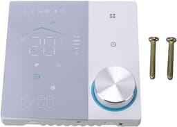 Slimme WiFi Thermostaat - App Bediening - Comfortabel Huis - Capacitief Touchscreen - 6A Laadvermogen - Zwart — thumbnail 1