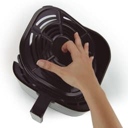 Olievrije Friteuse - Heteluchtfriteuse Airfryer - Gezond Koken - 8 Voorgeprogrammeerde Functies - 5 Liter Capaciteit - Zwart — thumbnail 2