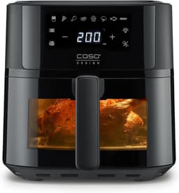 Heteluchtfriteuse - Airfryer Oven - Gezond Koken - Stille Werking - 6 Liter - Zwart — thumbnail 1