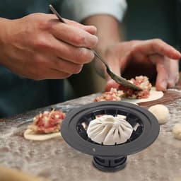 Kleine Machine - Keukengadget - Dumplings Maken - Eenvoudige Bediening - 7 Inch - Zwart — thumbnail 4
