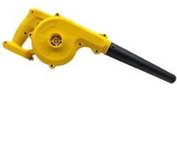 Ventilator Blaaszuiger - Lucht Bladblazer - Stof Verwijderen - 2-in-1 Functionaliteit - 32 cm - Geel
