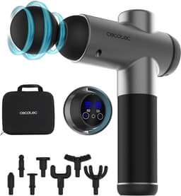 Thijox - Massagepistool met 99 Intensiteitsniveaus, 8 SkinCare Massagekoppen, LCD-Display, Borstelloze Motor, 2 Uur Looptijd, Snelheid 2800-3200 RPM, — thumbnail 1