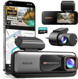 Solidchoice - 4K Dual Dash Cam met STARVIS Sensor en GPS — thumbnail 1