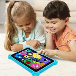 SnelShoppen - Kids Tablet 7 Inch Android Tablet voor Kinderen met 32GB Geheugen, WiFi, Ouderlijk Toezicht en Geïnstalleerde Leer-Apps voor Jongens en — thumbnail 4