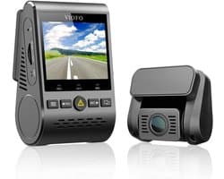 Thijox - Autocamera Dashcam A129Duo Duale HD 1080p Camera met GPS, Wifi, IMX291, Full HD, 140° Kijkhoek, 2-Kanalen, DVR voor Auto