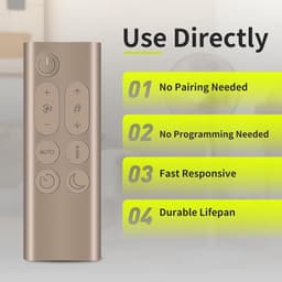 Afstandsbediening voor Dyson Purifier Big+Quiet Formaldehyde luchtreiniger BP04 BP03 (goud) — thumbnail 3