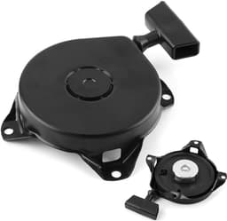 Repeteerstarter Grasmaaier - Trekstarter Motor - Kleine Motor Reparatie - Metalen Constructie - 19 x 18 x 5 cm - Zwart — thumbnail 2