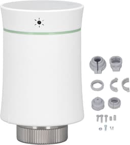 Slimme Radiatorthermostaat - Thermostatische Radiatorkraan Digitale - Energie Besparen - App Bediening Weekschema - Universeel - Wit — thumbnail 5