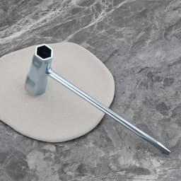 SnelShoppen - 2 sets Grasmaaier Moersleutel Schroef Kit voor Chinese Kettingzagen 4500 5200 5800 45Cc 52Cc 58Cc MT-9999 - Duurzaam Metaal voor Eenvoud — thumbnail 4
